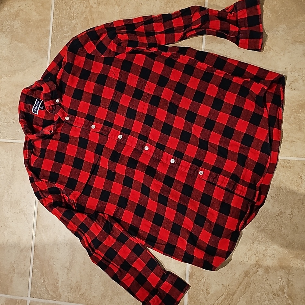 Club Room Flannel Lumberjack Long Sleeve Shirt